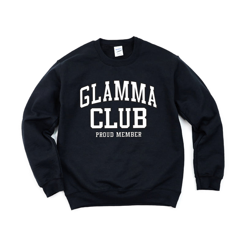 Varsity Style - GLAMMA Club - Proud Member - BASIC FLEECE CREWNECK