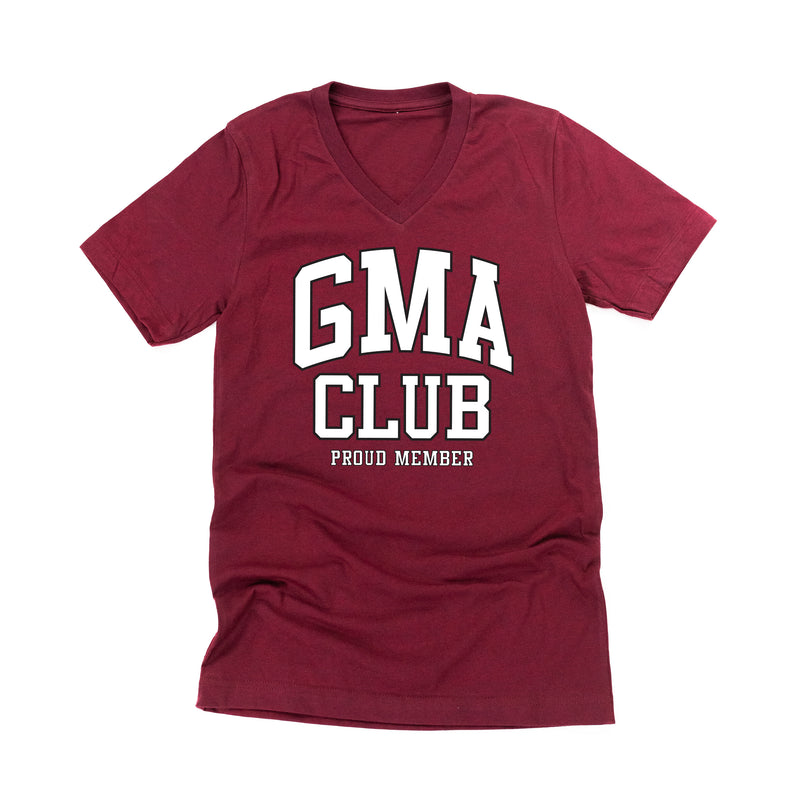 Varsity Style - GMA Club - Proud Member - Unisex Tee