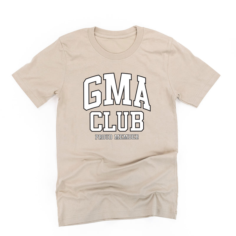 Varsity Style - GMA Club - Proud Member - Unisex Tee