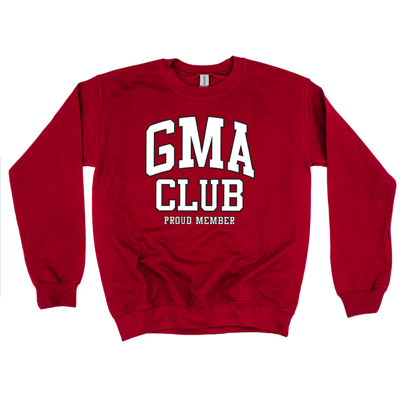 Varsity Style - GMA Club - Proud Member - BASIC FLEECE CREWNECK