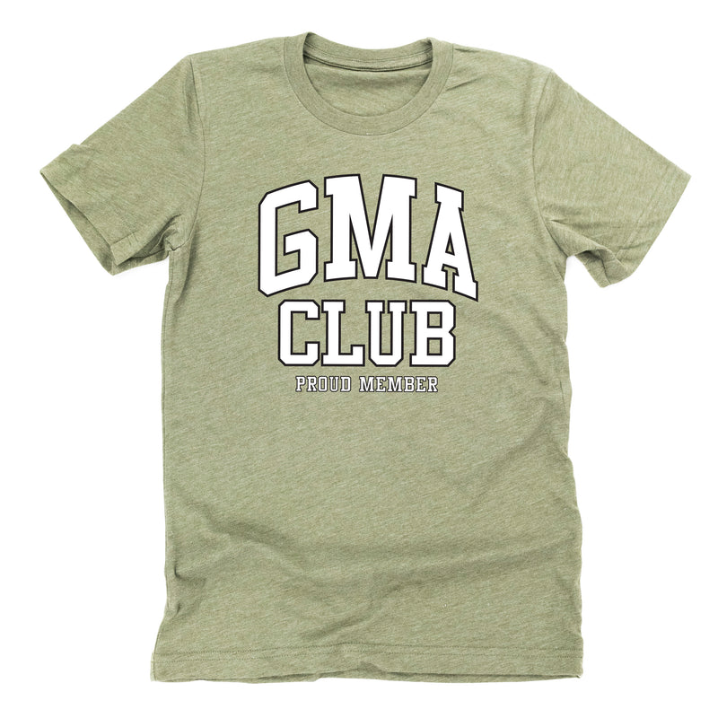 Varsity Style - GMA Club - Proud Member - Unisex Tee