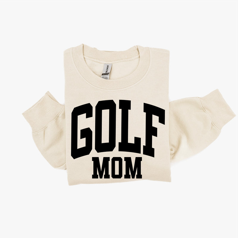 Varsity Style - GOLF MOM - BASIC FLEECE CREWNECK