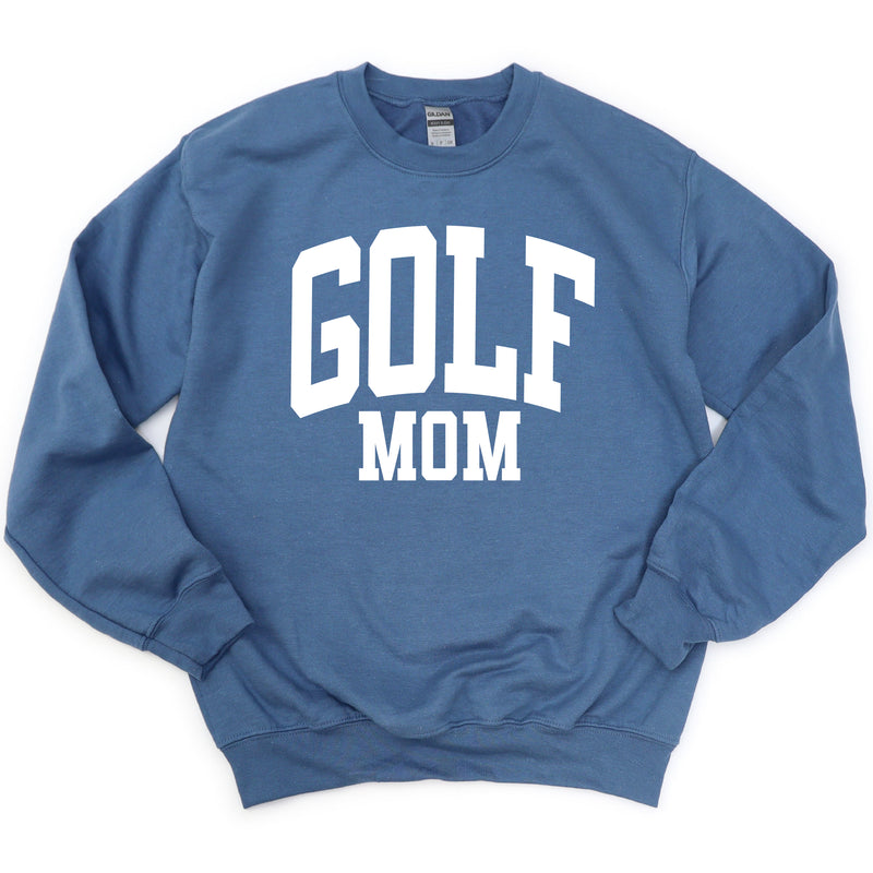 Varsity Style - GOLF MOM - BASIC FLEECE CREWNECK