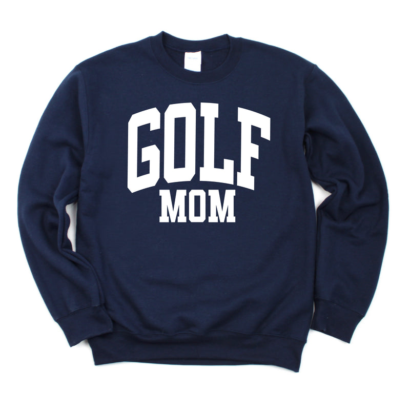 Varsity Style - GOLF MOM - BASIC FLEECE CREWNECK