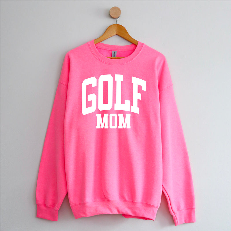 Varsity Style - GOLF MOM - BASIC FLEECE CREWNECK