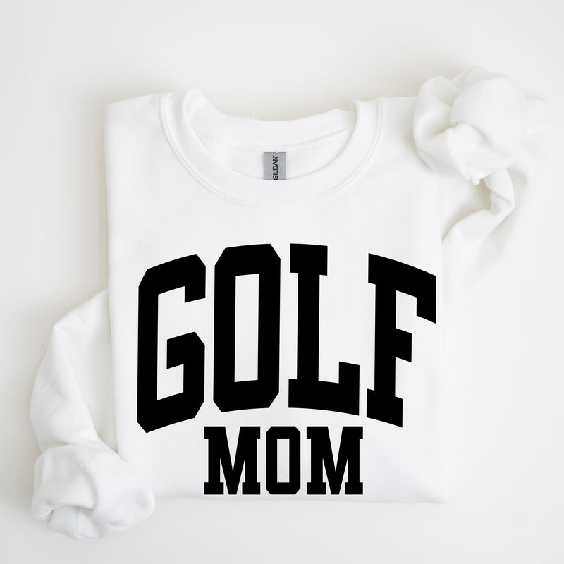 Varsity Style - GOLF MOM - BASIC FLEECE CREWNECK