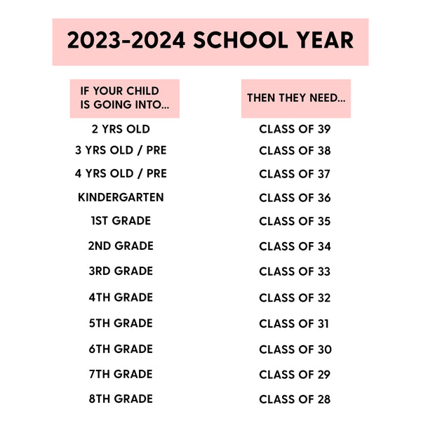 CLASS OF '28 - Long Sleeve Child Shirt