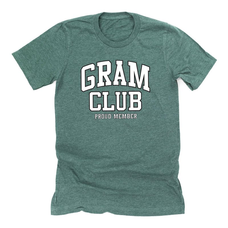 Varsity Style - GRAM Club - Proud Member - Unisex Tee