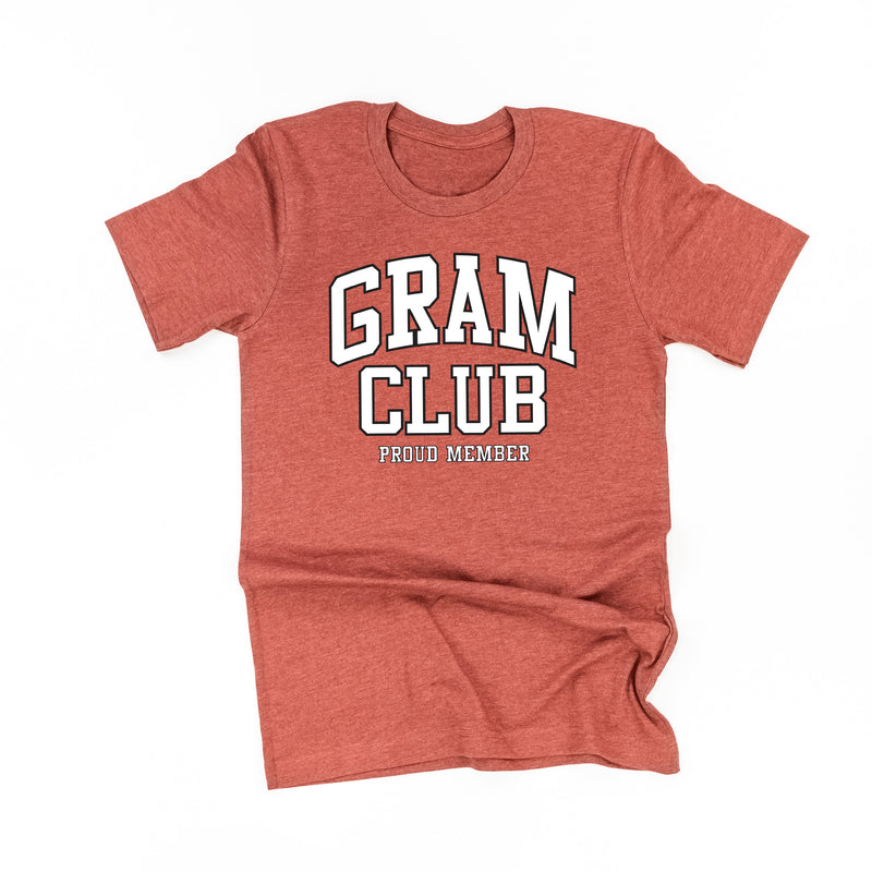 Varsity Style - GRAM Club - Proud Member - Unisex Tee