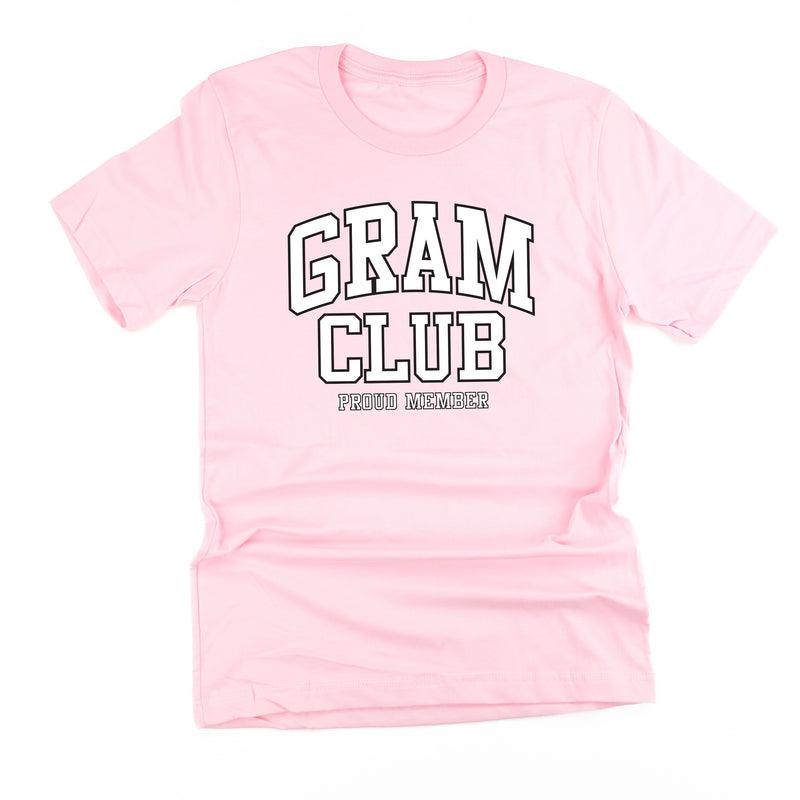 Varsity Style - GRAM Club - Proud Member - Unisex Tee