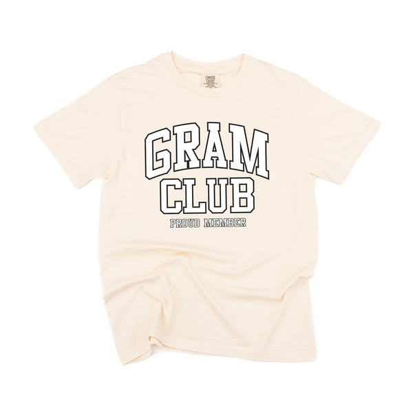 Varsity Style - GRAM Club - Proud Member - SHORT SLEEVE COMFORT COLORS TEE