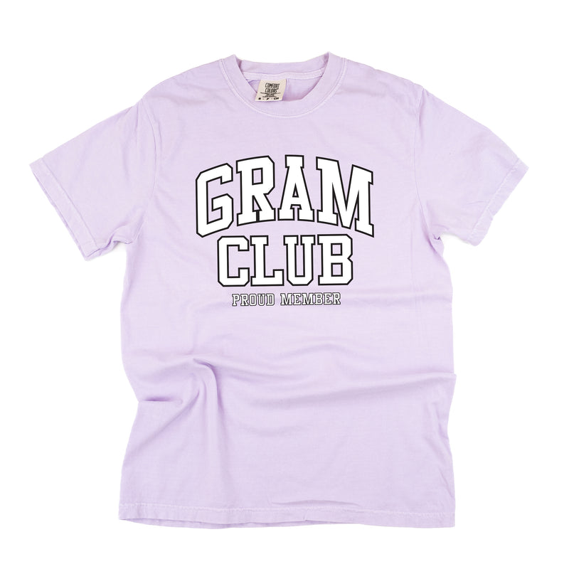 Varsity Style - GRAM Club - Proud Member - SHORT SLEEVE COMFORT COLORS TEE