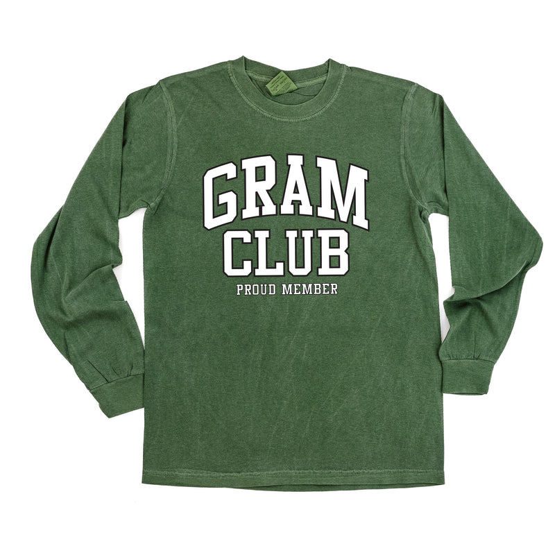 Varsity Style - GRAM Club - Proud Member - LONG SLEEVE COMFORT COLORS TEE