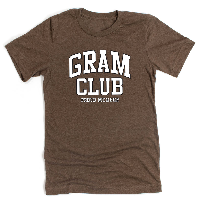 Varsity Style - GRAM Club - Proud Member - Unisex Tee