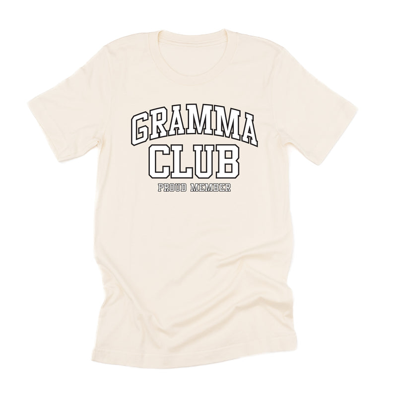 Varsity Style - GRAMMA Club - Proud Member - Unisex Tee