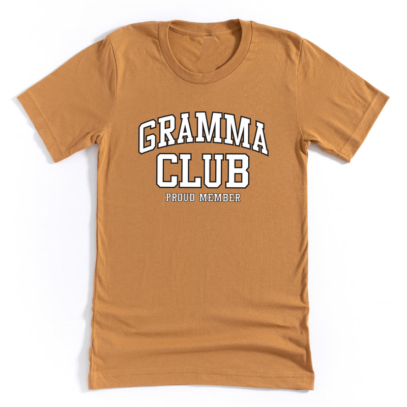 Varsity Style - GRAMMA Club - Proud Member - Unisex Tee