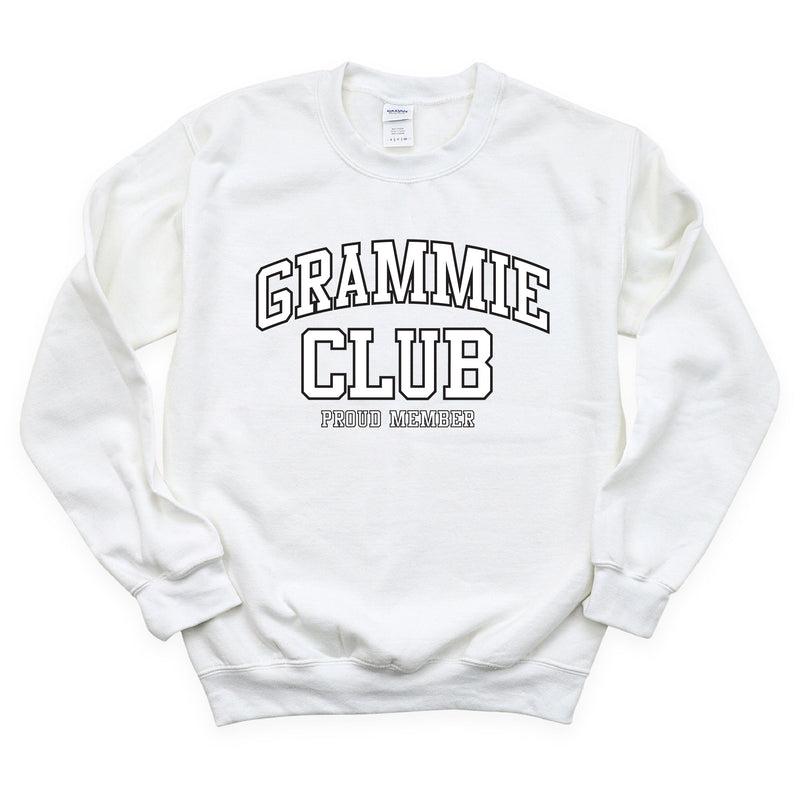 Varsity Style - GRAMMIE Club - Proud Member - BASIC FLEECE CREWNECK