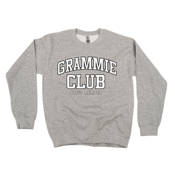 Varsity Style - GRAMMIE Club - Proud Member - BASIC FLEECE CREWNECK