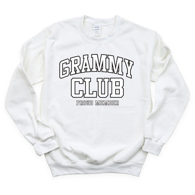 Varsity Style - GRAMMY Club - Proud Member - BASIC FLEECE CREWNECK