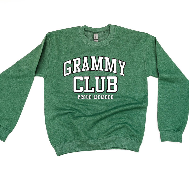 Varsity Style - GRAMMY Club - Proud Member - BASIC FLEECE CREWNECK