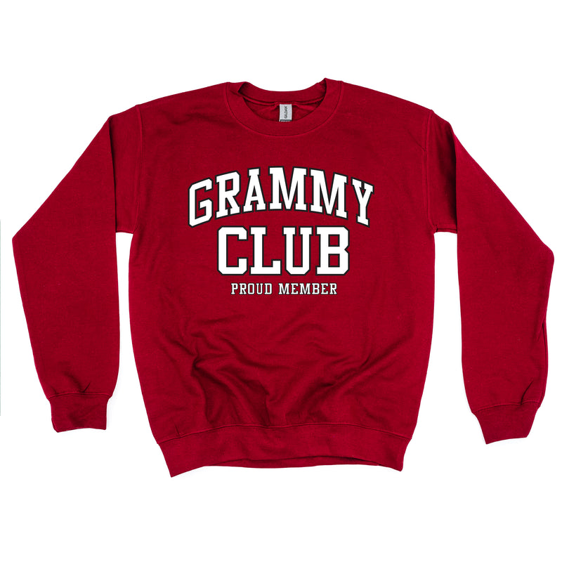 Varsity Style - GRAMMY Club - Proud Member - BASIC FLEECE CREWNECK