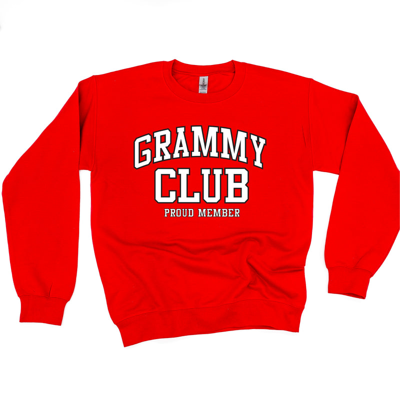 Varsity Style - GRAMMY Club - Proud Member - BASIC FLEECE CREWNECK