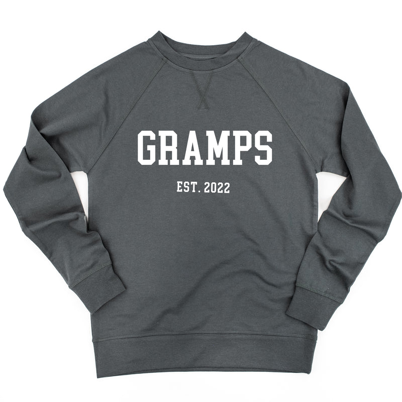 GRAMPS - EST. (Select Your Year) - Lightweight Pullover Sweater
