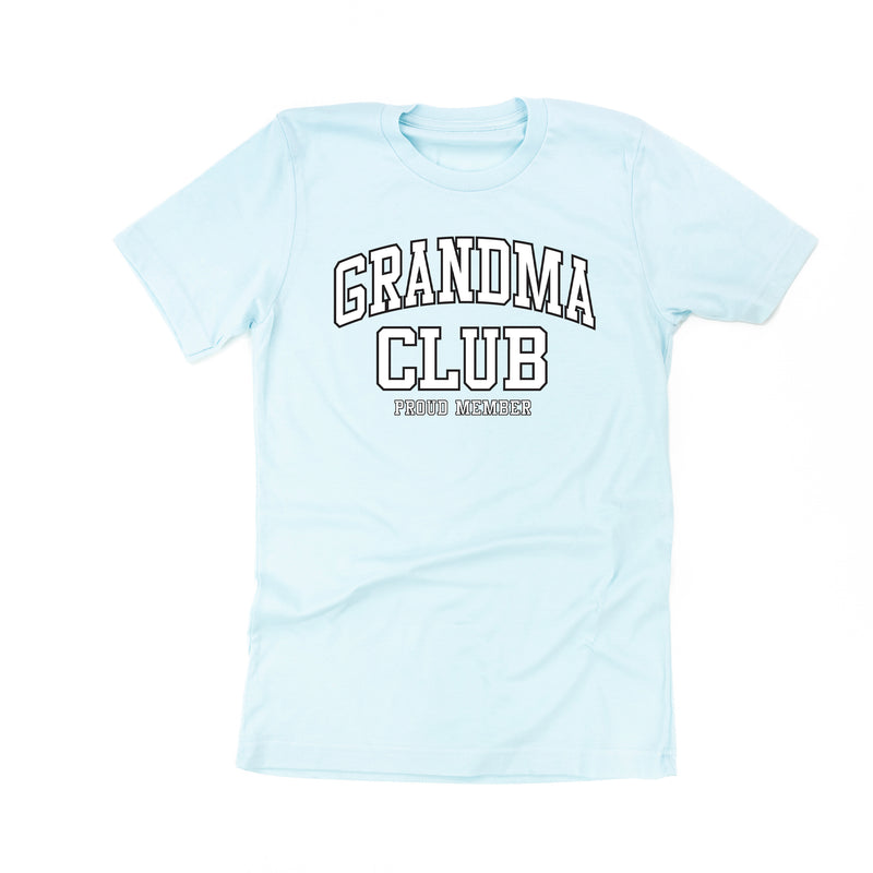 Varsity Style - GRANDMA Club - Proud Member - Unisex Tee