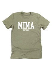 "(Choose Your Grandma Name) - Est. (Select Your Year)" - Unisex Tee Little Mama Shirt Shop