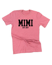 "(Choose Your Grandma Name) - Est. (Select Your Year)" - Unisex Tee Little Mama Shirt Shop