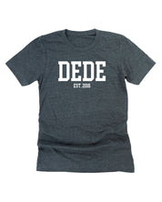 "(Choose Your Grandma Name) - Est. (Select Your Year)" - Unisex Tee Little Mama Shirt Shop