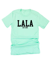 "(Choose Your Grandma Name) - Est. (Select Your Year)" - Unisex Tee Little Mama Shirt Shop