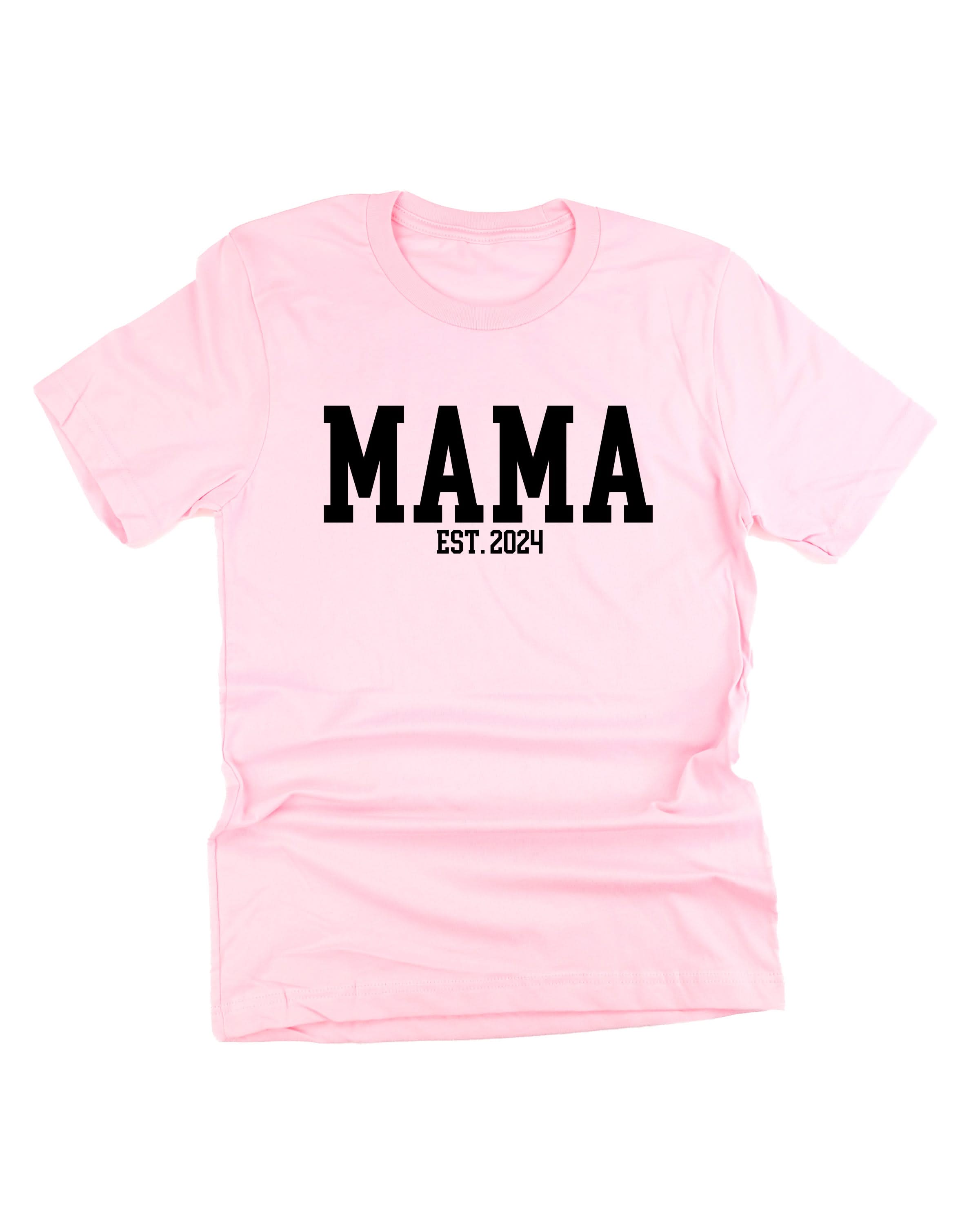 "(Choose Your Grandma Name) - Est. (Select Your Year)" - Unisex Tee Little Mama Shirt Shop