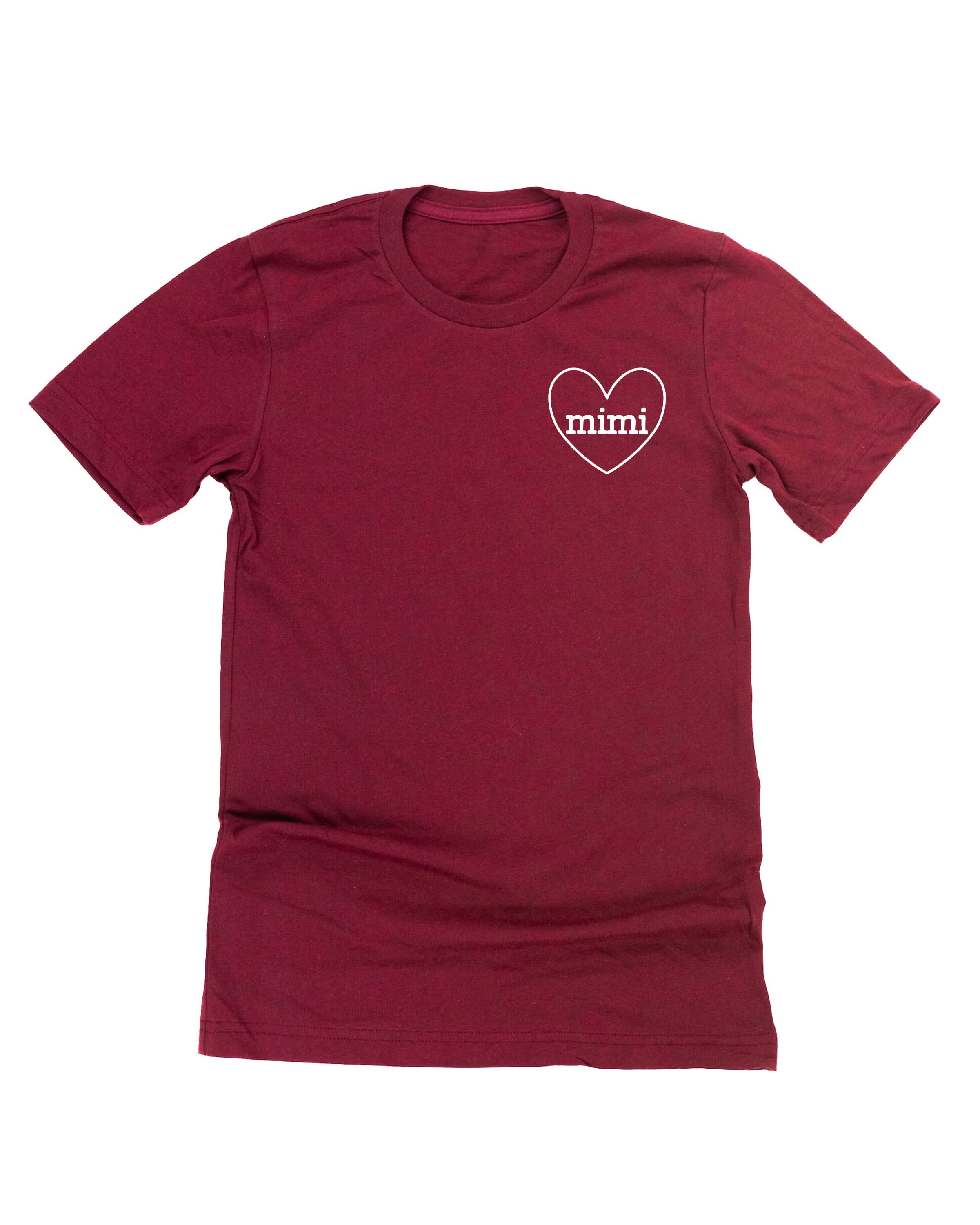 "______ (Heart Around) - (Choose Your Grandma Name)" - Unisex Tee Little Mama Shirt Shop