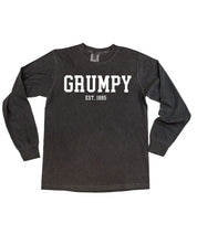 "(Choose Your Grandpa Name) - Est. (Select Your Year)" - Long Sleeve Comfort Colors Tee Little Mama Shirt Shop