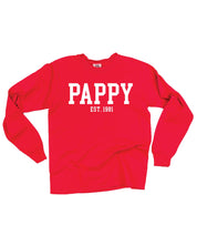 "(Choose Your Grandpa Name) - Est. (Select Your Year)" - Long Sleeve Comfort Colors Tee Little Mama Shirt Shop