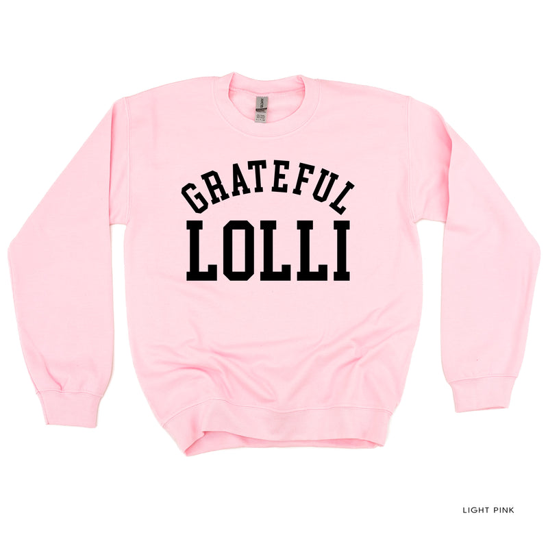 Grateful Family Names - Female - BASIC FLEECE CREWNECK