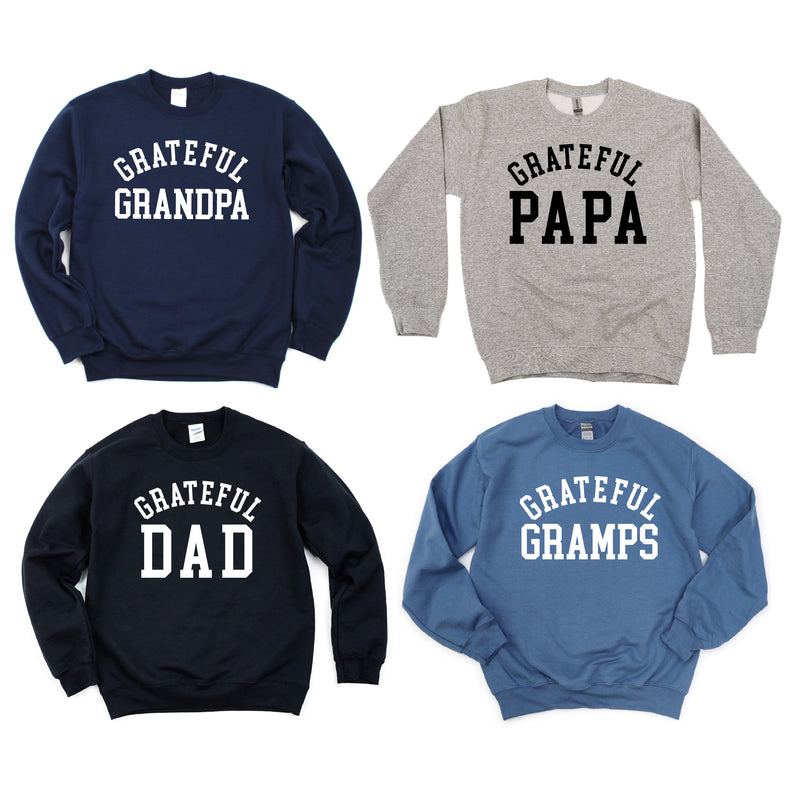 Grateful Family Names - Male - BASIC FLEECE CREWNECK