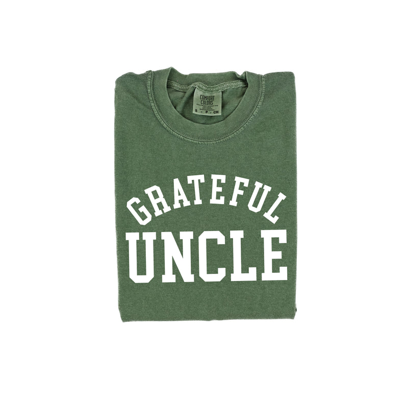 Grateful Family Names - Male - SHORT SLEEVE COMFORT COLORS TEE