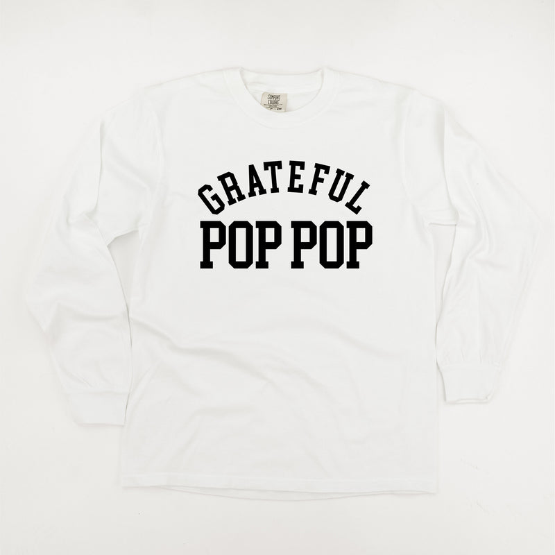 Grateful Family Names - Male - LONG SLEEVE COMFORT COLORS TEE