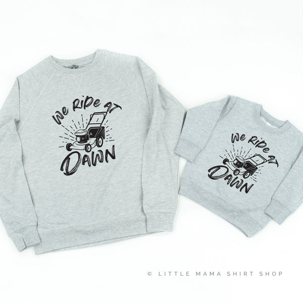 We Ride at Dawn - Set of 2 Matching Sweaters