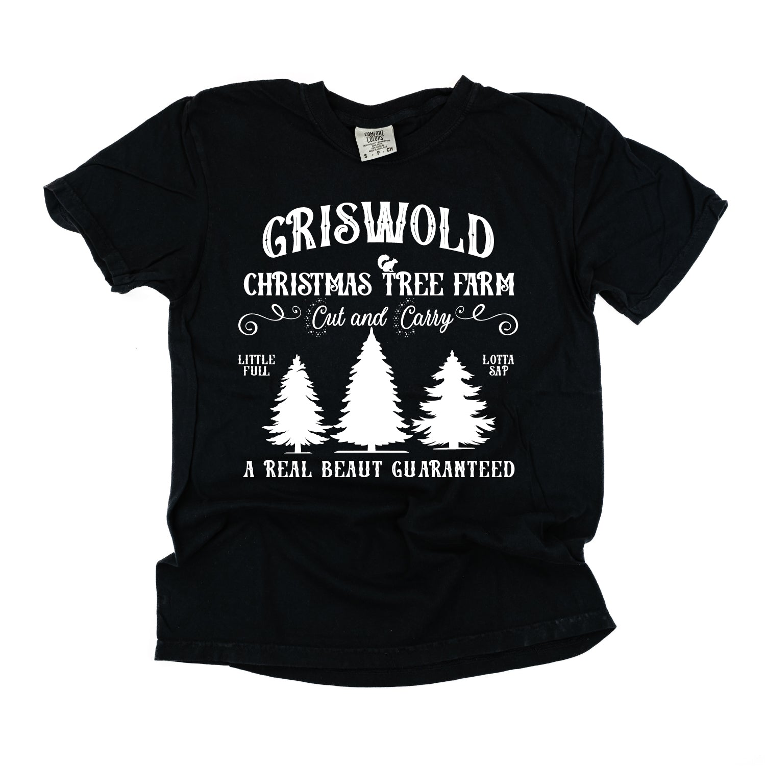 Griswold Christmas Tree Farm - Comfort Colors Tee Little Mama Shirt Shop