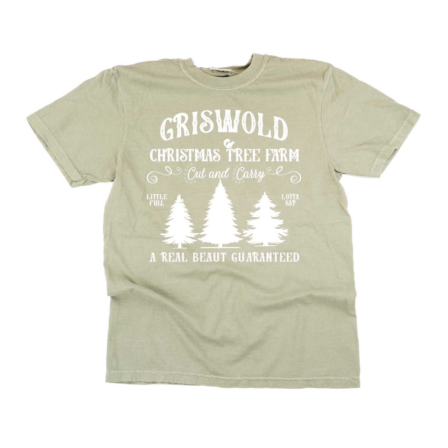 Griswold Christmas Tree Farm - Comfort Colors Tee Little Mama Shirt Shop