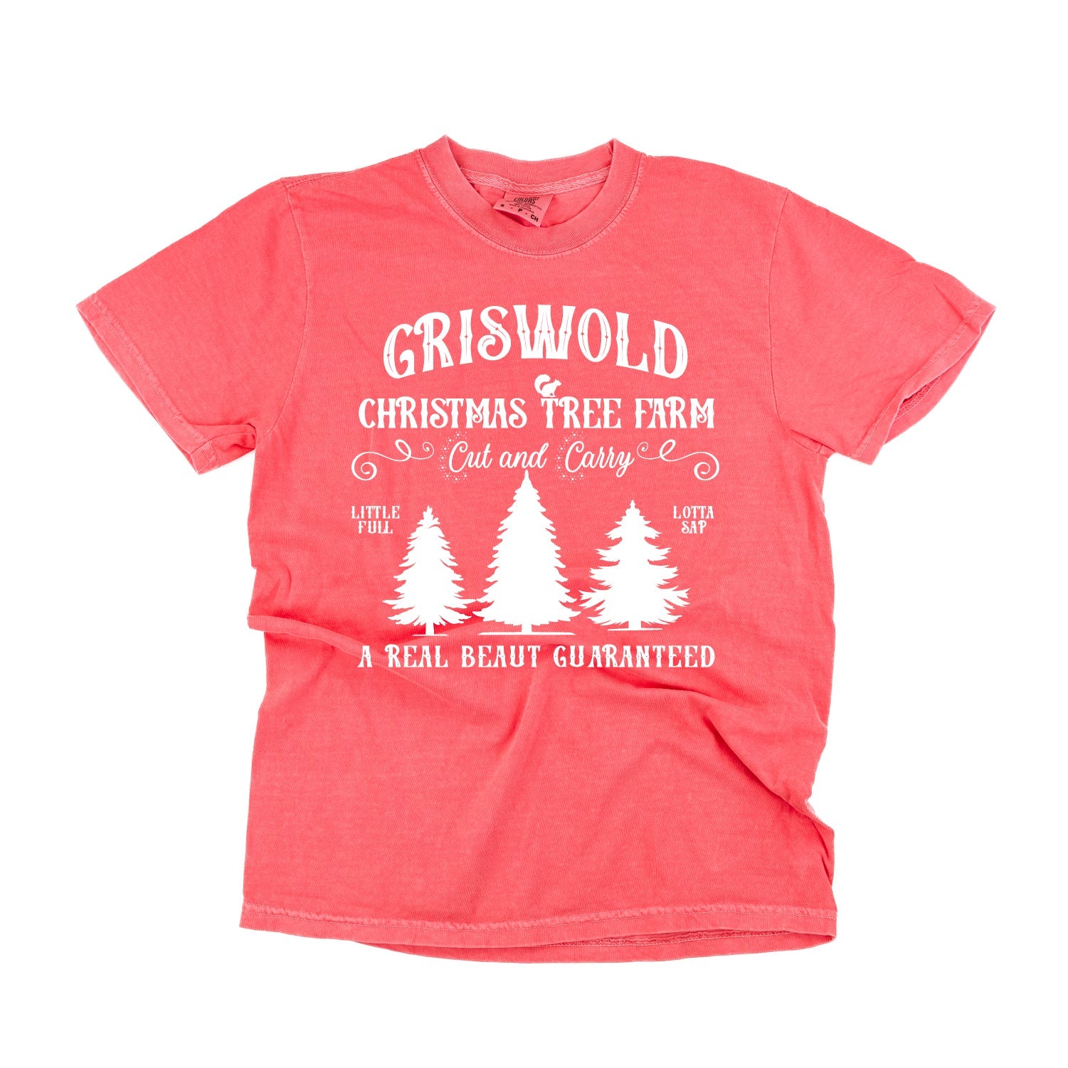 Griswold Christmas Tree Farm - Comfort Colors Tee Little Mama Shirt Shop