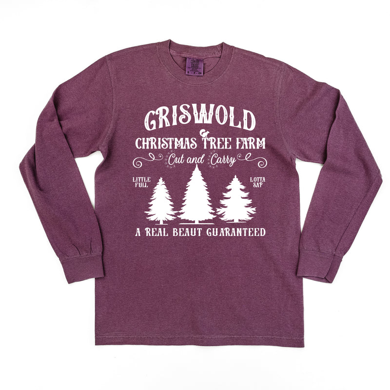 Griswold Christmas Tree Farm - LONG SLEEVE Comfort Colors Tee