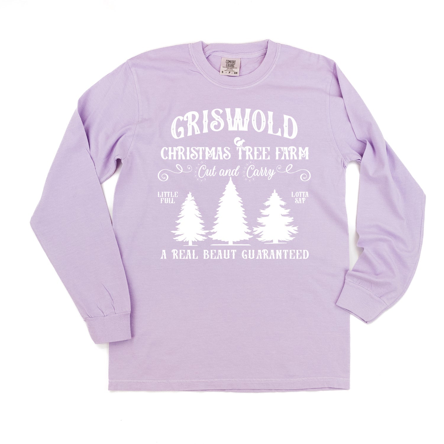 Griswold Christmas Tree Farm - LONG SLEEVE Comfort Colors Tee Little Mama Shirt Shop