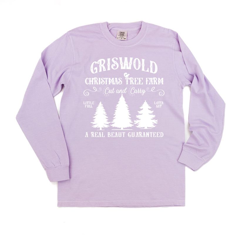 Griswold Christmas Tree Farm - LONG SLEEVE Comfort Colors Tee