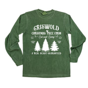 Griswold Christmas Tree Farm - LONG SLEEVE Comfort Colors Tee Little Mama Shirt Shop