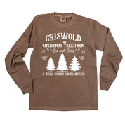 Griswold Christmas Tree Farm - LONG SLEEVE Comfort Colors Tee Little Mama Shirt Shop