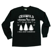 Griswold Christmas Tree Farm - LONG SLEEVE Comfort Colors Tee Little Mama Shirt Shop